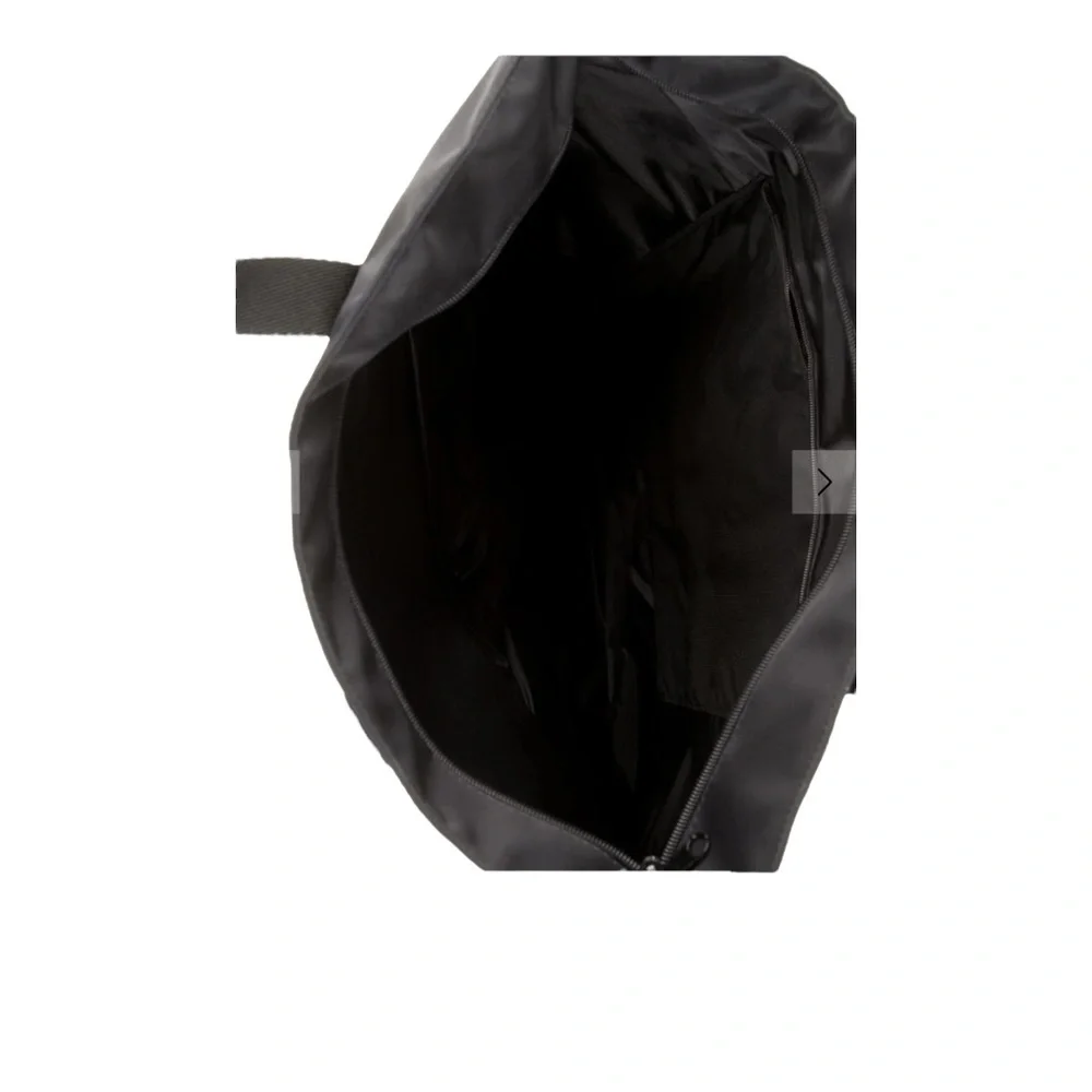 Panerai Black‎ Tote Bag Large Zip Top Logo Luxury Collectible